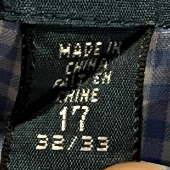 Polo Ralph Lauren Regent Checkered Long Sleeve Button Down Shirt Classic Blue - Picture 7 of 7